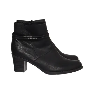 Heeled boots (Black) from Rieker
