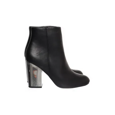 Heeled boots (Black, Silver) from Even & Odd
