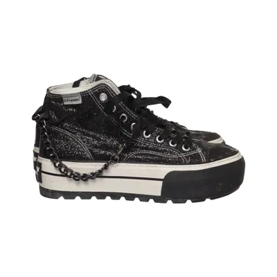 Chaussures en toile (Noir, Blanc) de D.Franklin