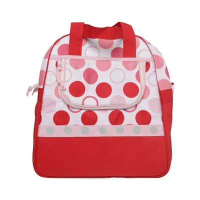 Handbag (Red, White, Multicolored) from TCM