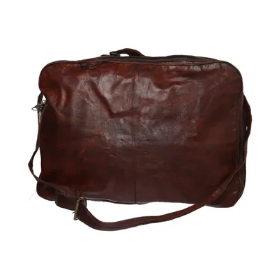 Weekendbag (R7) från Gusti Leder Bomull, Skinn