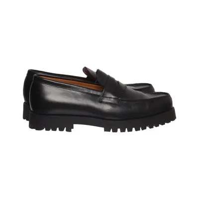 Loafers (Schwarz) von Octobre Éditions Leder