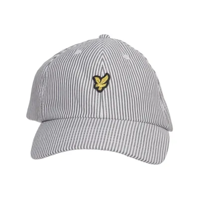 Baseballkasket (Hvid, Grå) fra Lyle & Scott