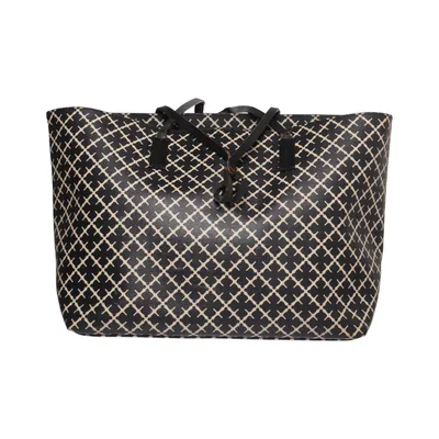 Håndtaske (Sort, Beige) fra By Malene Birger