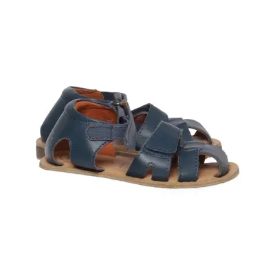 Sandalen (Blauw) van Bären-Schuhe Leer