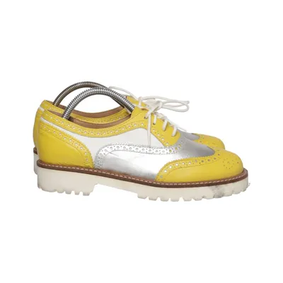 Brogues (Yellow, White, Silver) from Mauro Leone
