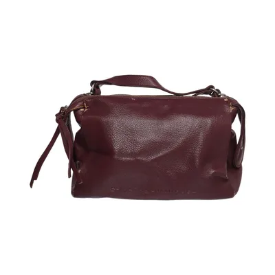 Shoulder-bag (Purple) from Adolfo Dominguez Cotton