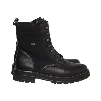 Bottes à lacets (Noir) de Remonte Cuir