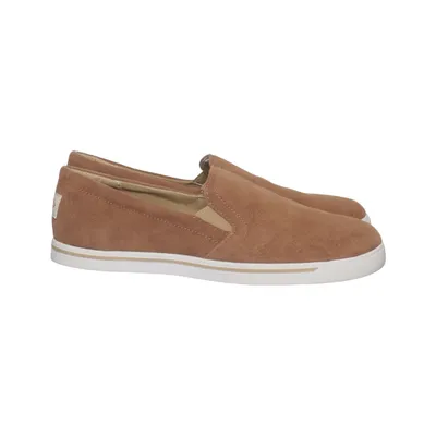 Instappers (Beige) van Lands' End Leer