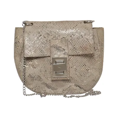 Shoulder-bag (Beige, Gray) from Ryłko