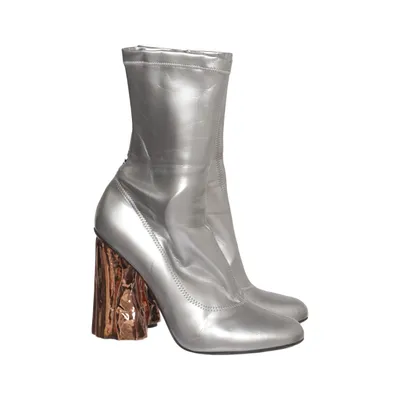 Laarzen met hak (Zilver) van Acne Studios
