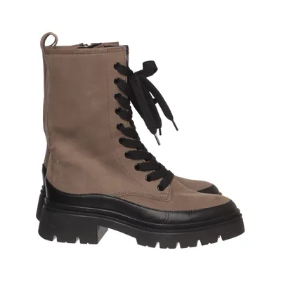 Laced boots (Gray, Black) from Gabor Leather