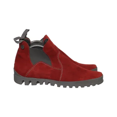 Bottines Chelsea (Rouge) de Think! Cuir