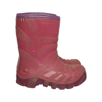 Gummistövlar (Rosa, Lila) från Viking Polyester, Ull