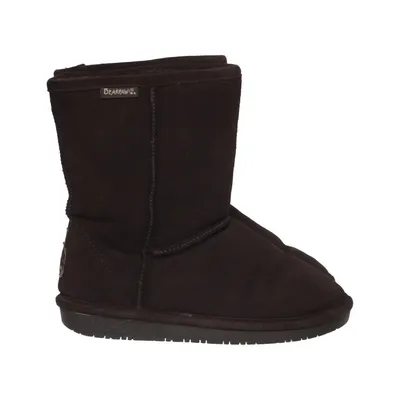 Boots (Brown) from Bearpaw Leather, Wool
