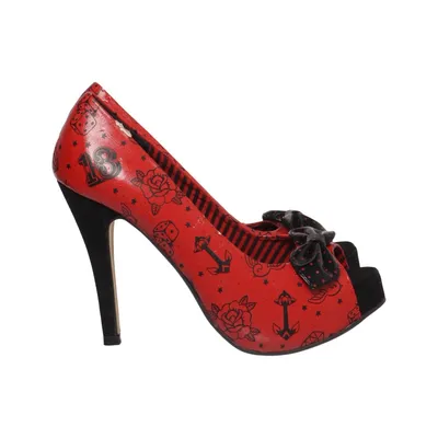 High heels (Red, Black, Multicolored) from Iron Fist Cotton, Polyurethane