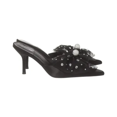 Mules (Noir) de Jeffrey Campbell Cuir