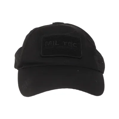 Baseballkasket (Sort) fra Mil-tec