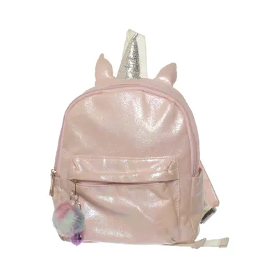 Backpack (Pink) from Glitter Polyester