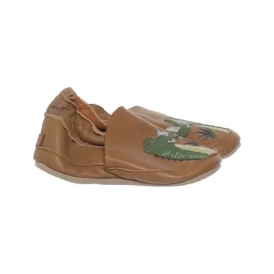 Chaussons pour bébé (Marron, Vert, Multicolore) de Melton Cuir
