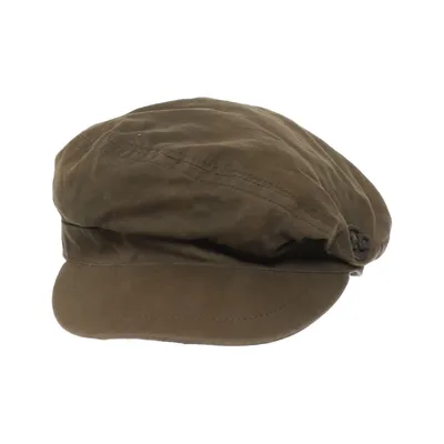 Flat cap (Brun) från Costume National Bomull, Metallfiber