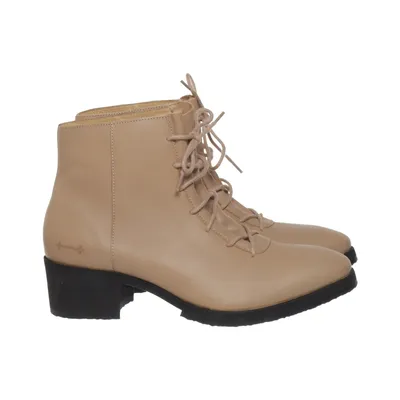 Snørestøvler (Beige) fra Gram