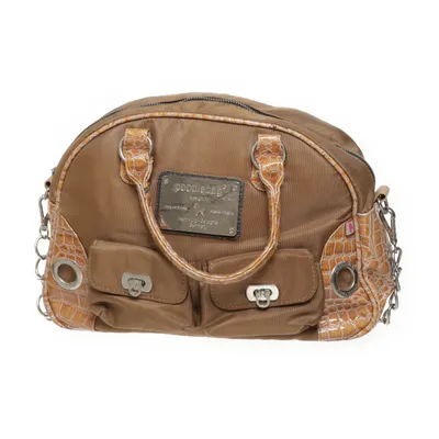 Handbag (Brown, Multicolored) from Poodlebag