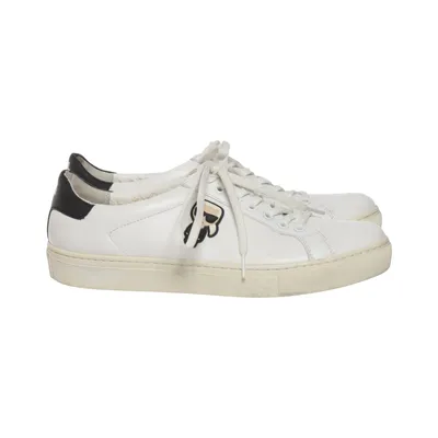 Sneakers (Vit, Svart) från Karl Lagerfeld Skinn