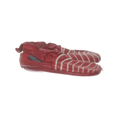 Baby booties (Red, White) from Polarn O. Pyret by Kavat Leather