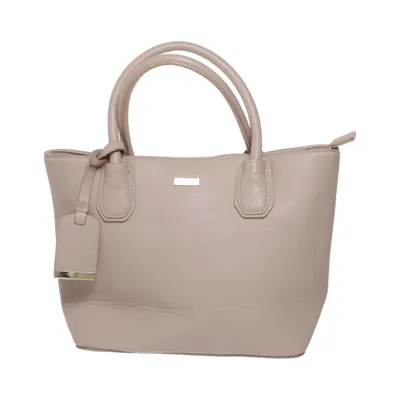 Håndtaske (Beige) fra Don Donna Polyester, Polyurethan