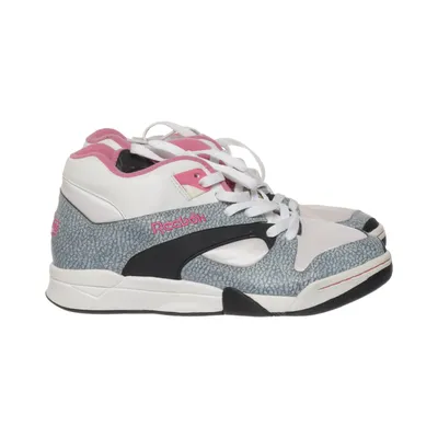Basketball shoes (White, Gray, Pink) from The Pump by Reebok