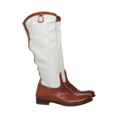 Ankle boots (Brown, White) from La Martina Leather