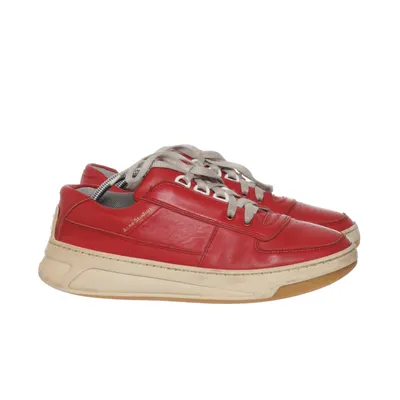 Sneakers (Rood) van Acne Studios Leer