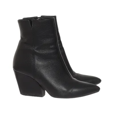 Heeled boots (Black) from Blankens Leather