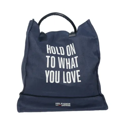 Sac en toile (Bleu) de Tommy Hilfiger
