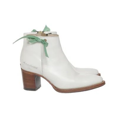 Laarzen met hak (Wit) van Primeboots