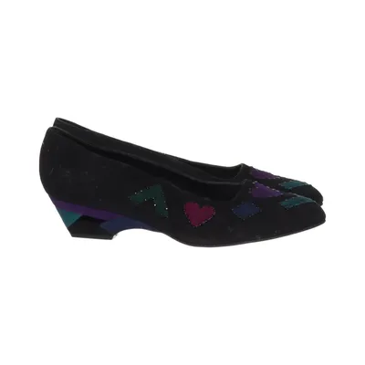 Keilschuhe (Schwarz, Mehrfarbig, Lila, Türkis, Pink, Blau) von Stuart Weitzman Leder