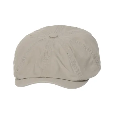 Brixton Mütze (Beige) von Stetson Bio-Baumwolle