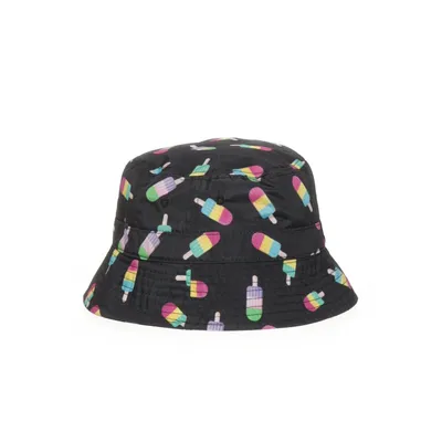 Bucket hat (Zwart, Meerkleurig)