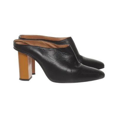 Mules (Sort) fra Topshop Læder