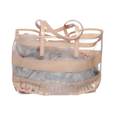 Håndtaske (Beige, Pink) fra Love Moschino