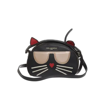 Axelremsväska (Svart, Beige, Röd) från Karl Lagerfeld