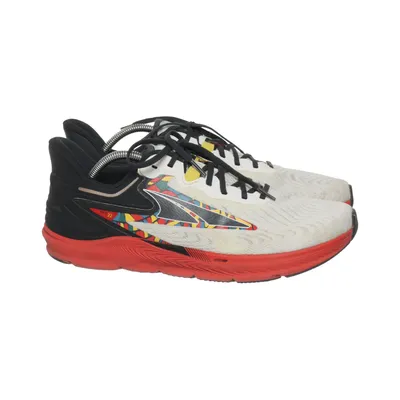 Running shoes (White, Black, Red) from Altra