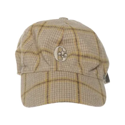 Casquette de baseball (Beige, Multicolore) de Conte of Florence Polyester, Laine