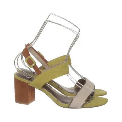 Højhælede sandaler (Grøn, Brun, Beige) fra Marco Tozzi Læder