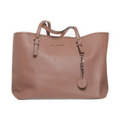 Handtas (Jet Set Travel ) van Michael Kors Leer