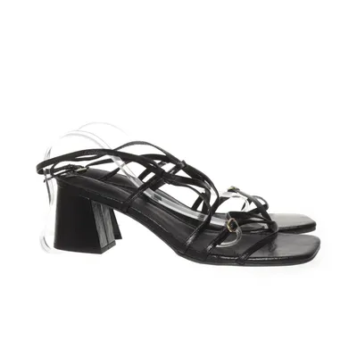High heel sandals (Black) from River Island