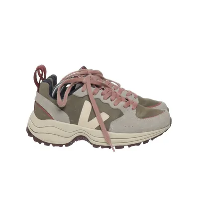 Sneakers (Grijs, Groen) van Veja Leer