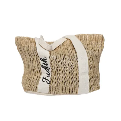 Handväska (Beige, Vit) från Judith