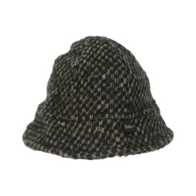 Bucket hat (Groen, Beige) van Borsalino Polyamide, Wol